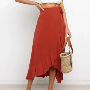 Jupe Longue Portefeuille Bohème