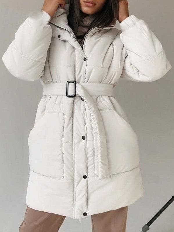 Manteau Blanc Bohème Classique