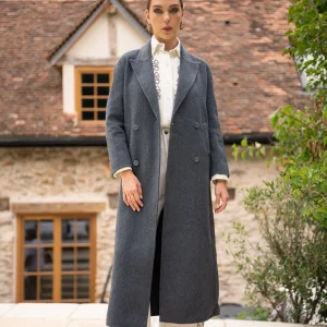 Manteau long en Laine Shilon
