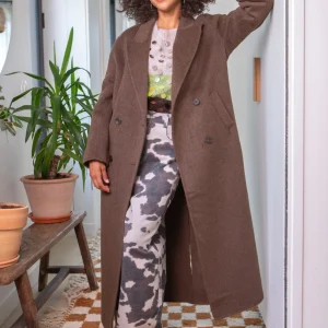 Manteau long en Laine Shilon