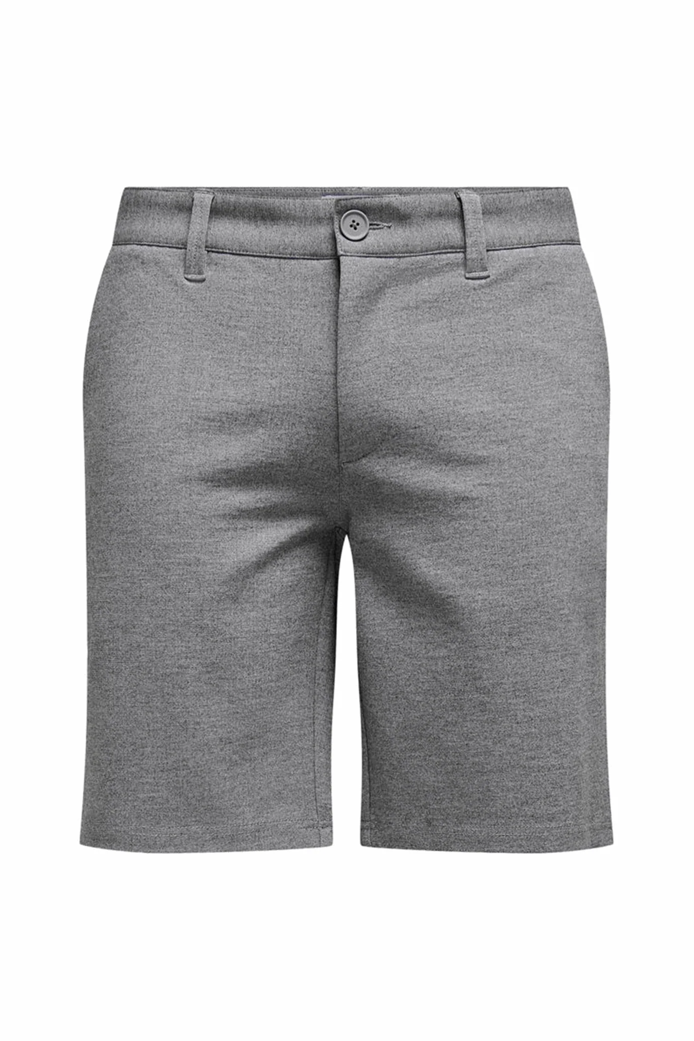 Chino Shorts - Gris mélangé