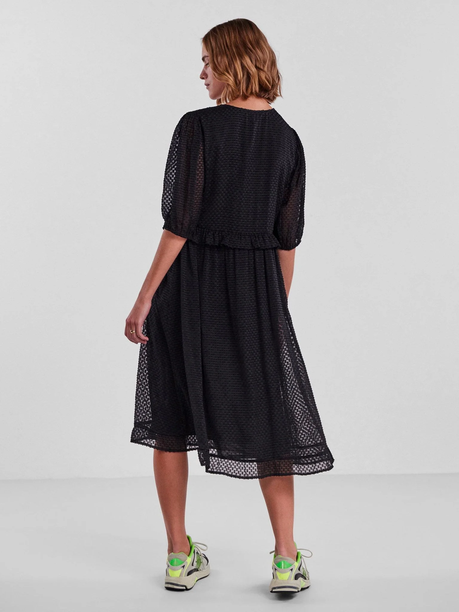 Robe midi Agana - noir – Image 4