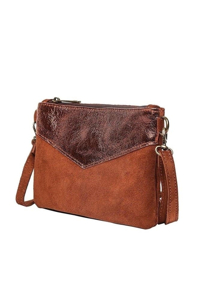Pochette Bohème Cuir Suède – Image 5