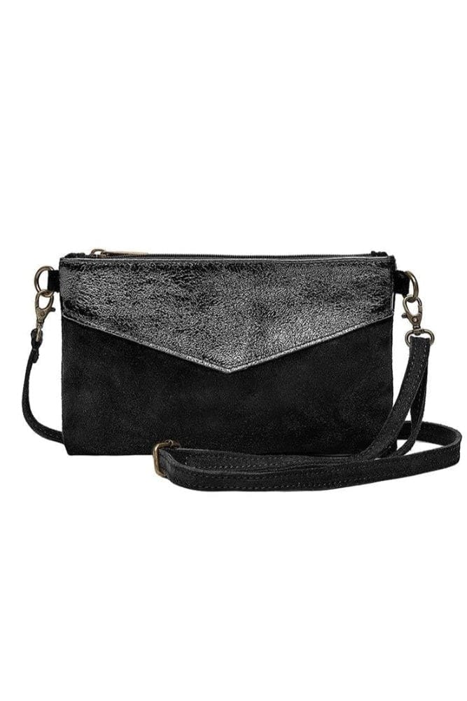 Pochette Bohème Cuir Suède