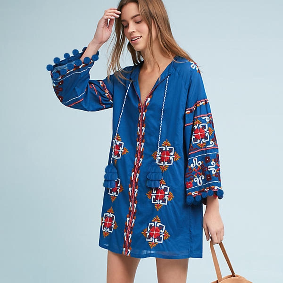 Blouse Rétro Vintage Brodée – Image 4