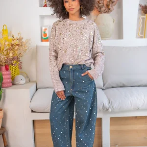 Pull à sequins Baby
