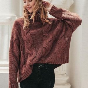 Pull Bohème Col Roulé