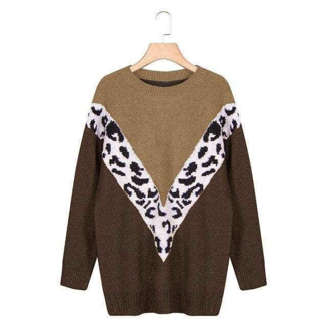 Pull Bohème Lèopard