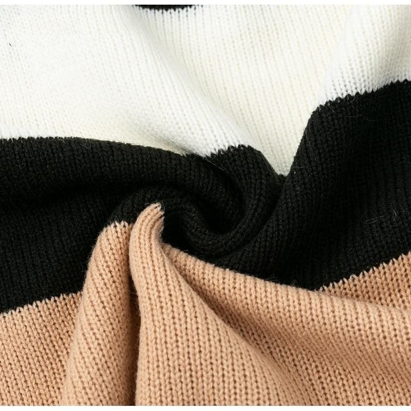 Pull Rayure Automne – Image 4
