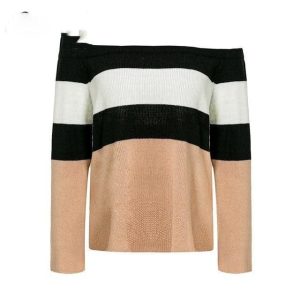 Pull Rayure Automne
