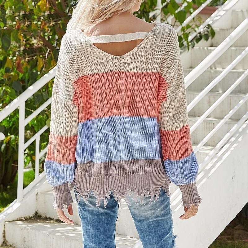 Pull Tricot Effet Old School – Image 5