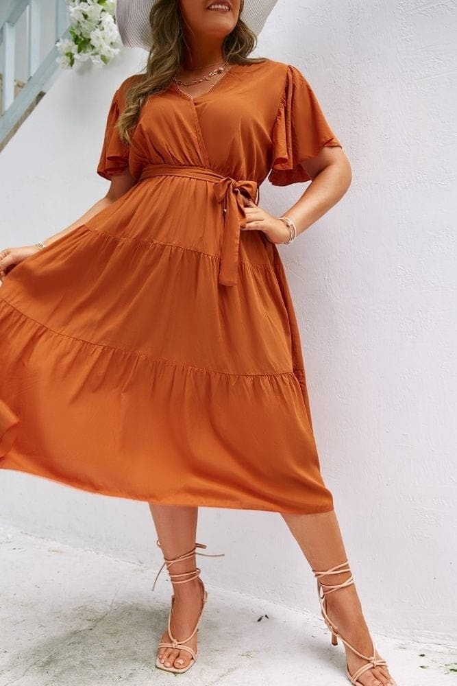 Robe Bohème Longue Grande Taille – Image 4