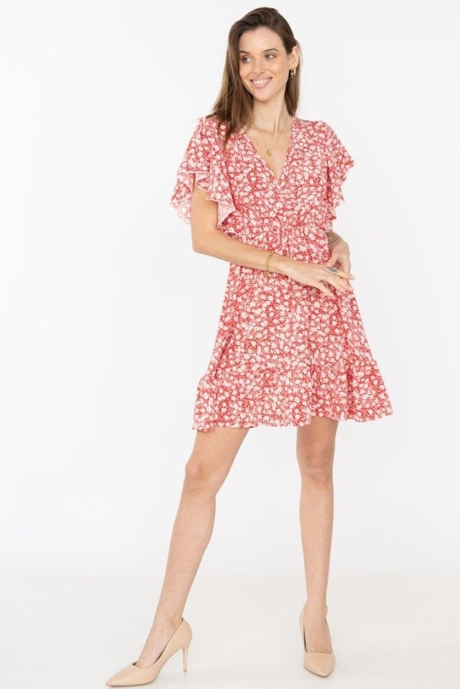 Robe Courte Bohème Fleurie – Image 3
