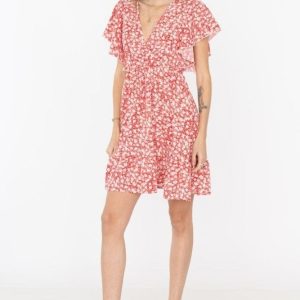 Robe Courte Bohème Fleurie