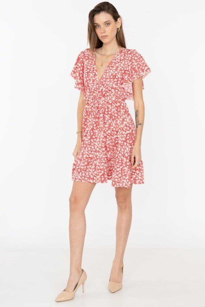 Robe Courte Bohème Fleurie – Image 2