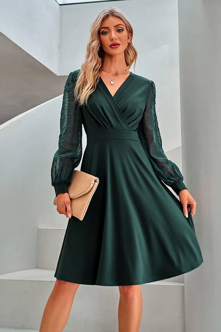 Robe De Cocktail Mariage Champêtre – Image 3