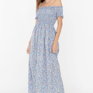 Robe Épaules Dénudées Bohème