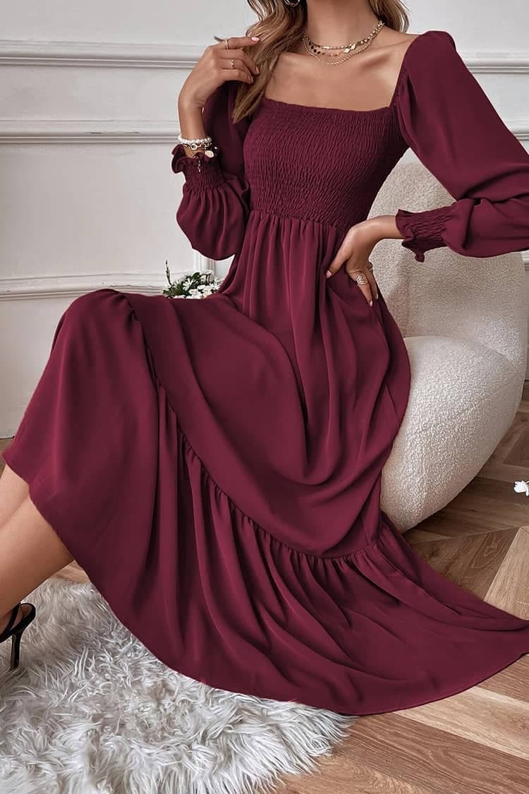 Robe Fluide Champêtre Rétro – Image 5