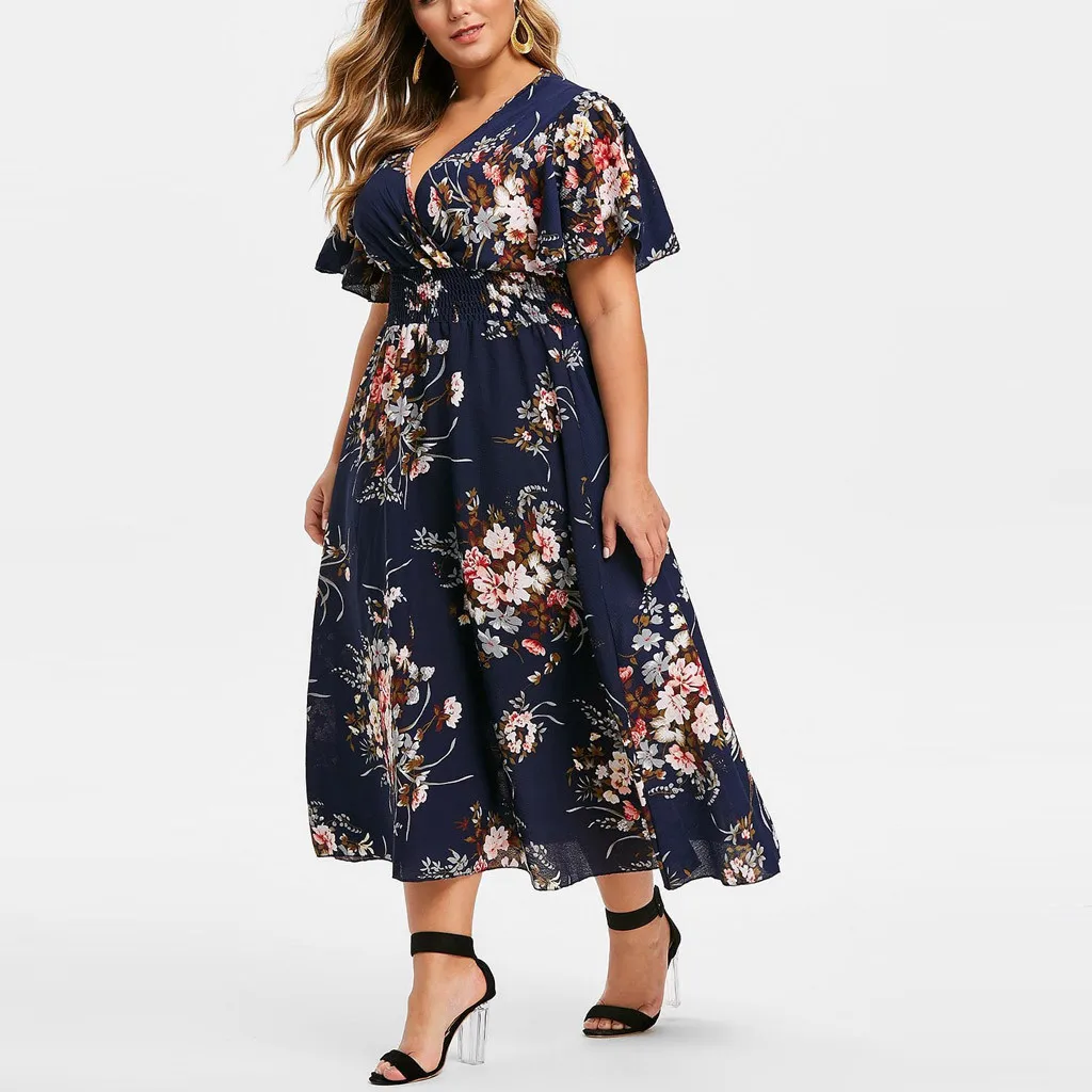 Robe Grand Taille Bohème Chic