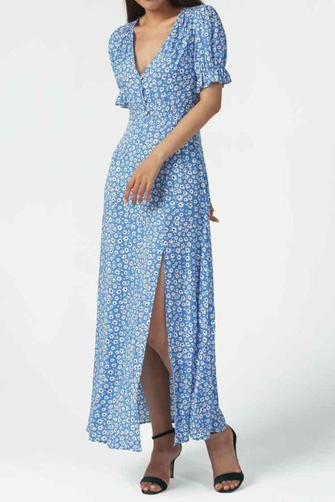 Robe Longue Fleurie Bohème – Image 2