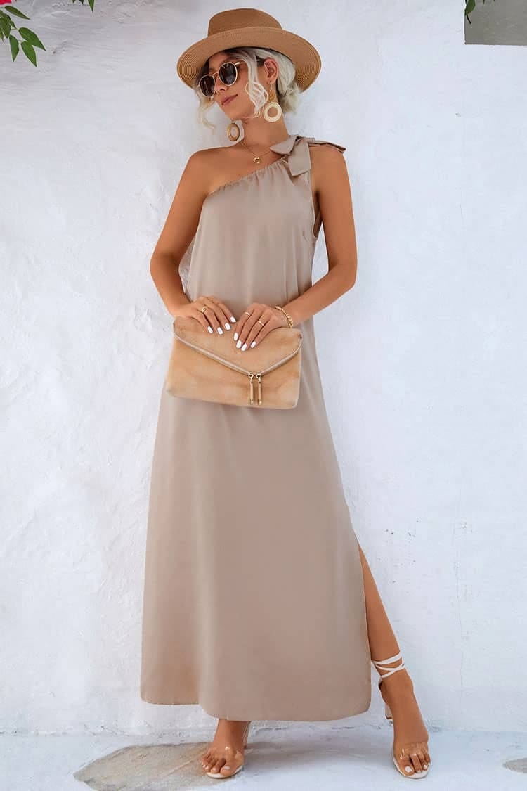 Robe Longue Trapèze Champêtre