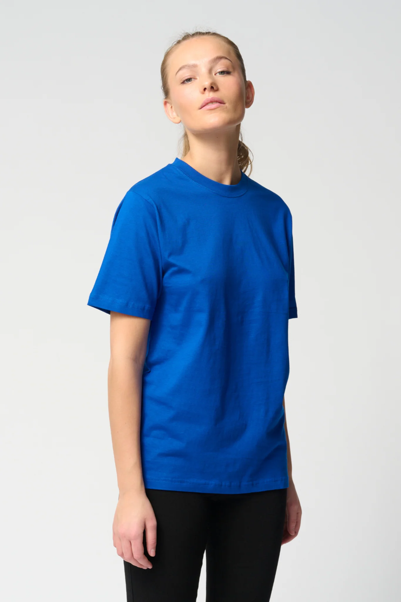 T-shirt surdimensionné - bleu – Image 2