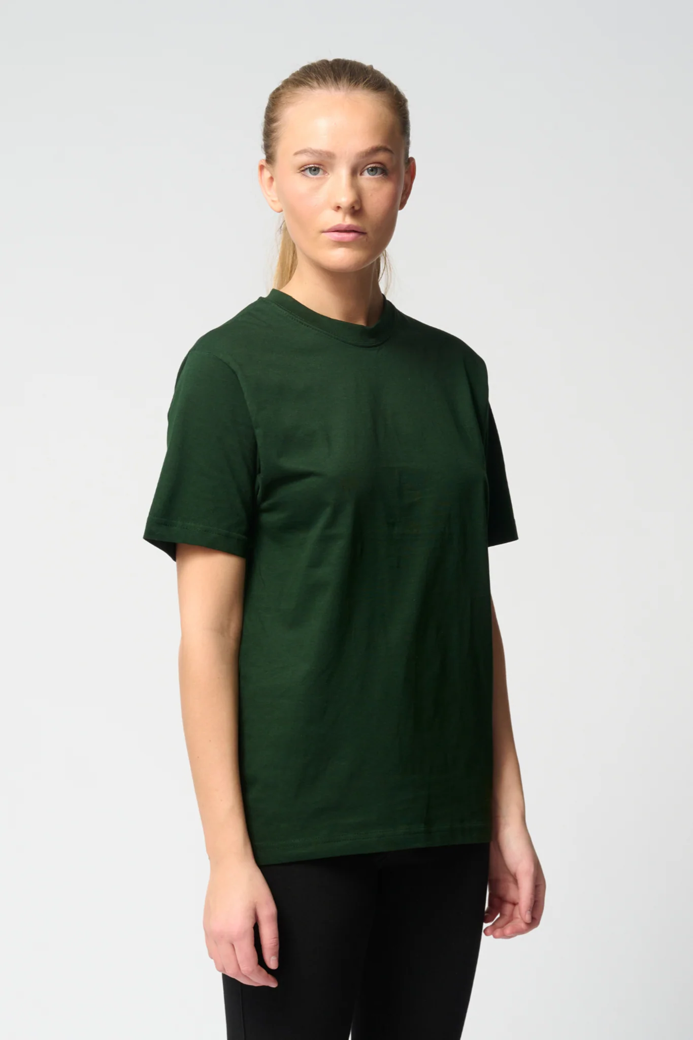 T-shirt surdimensionné - bouteille verte – Image 2