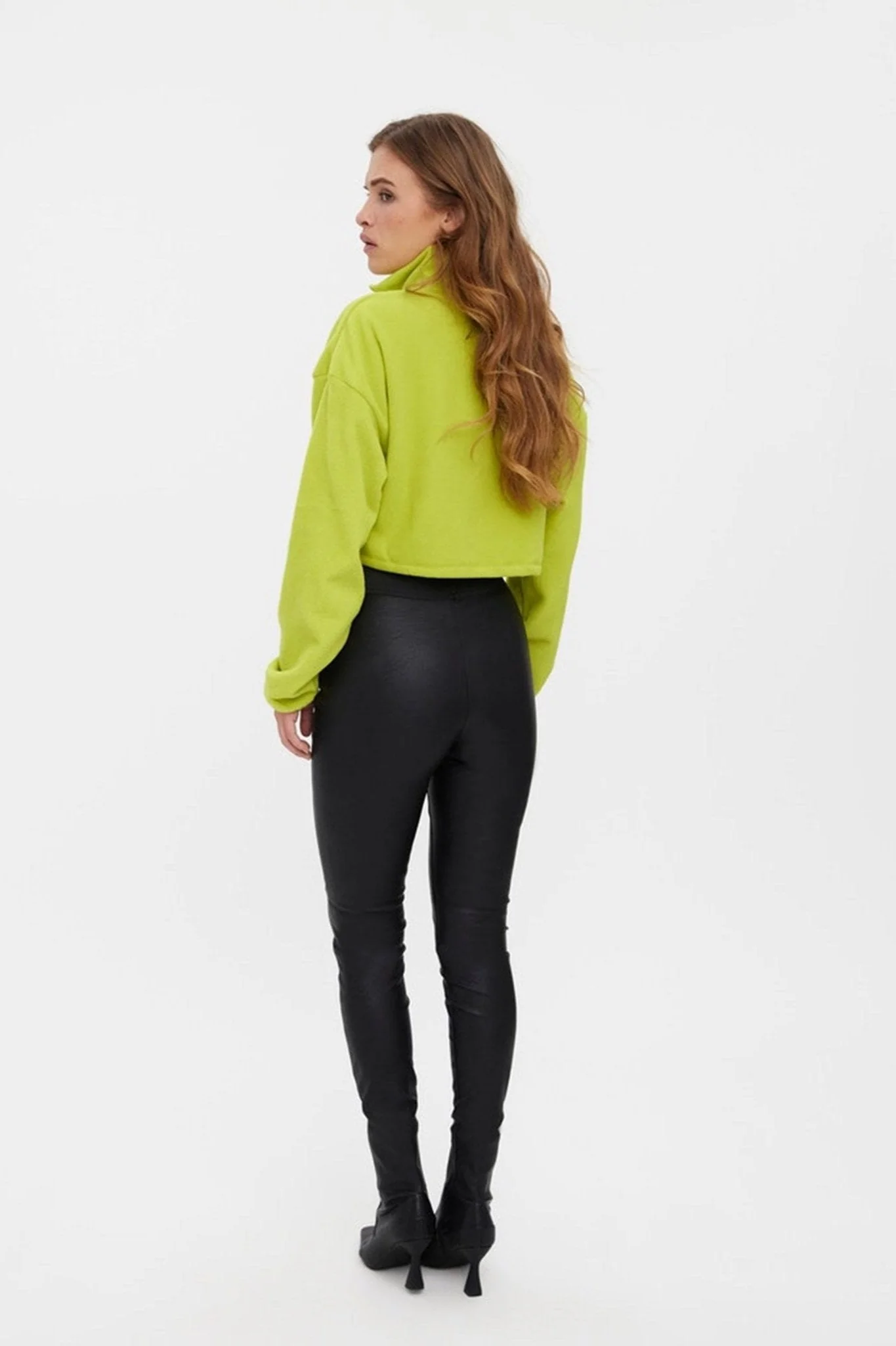 Leggings coupés de tempête - noir – Image 4